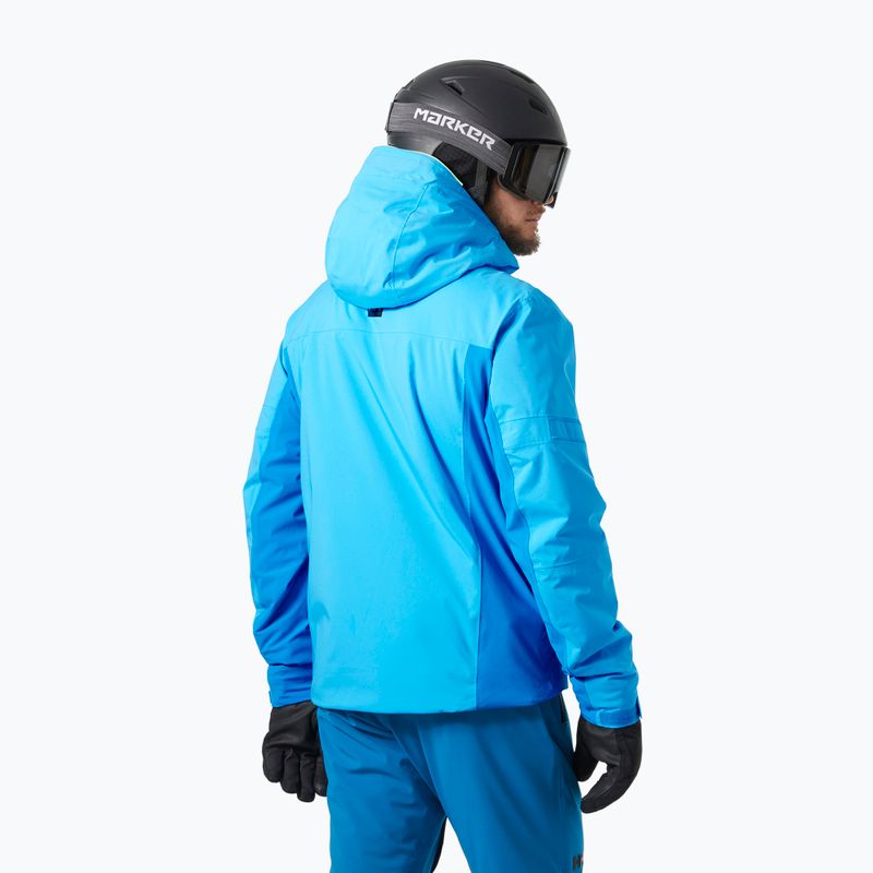 Kurtka narciarska męska Helly Hansen Courchavel cyan 2