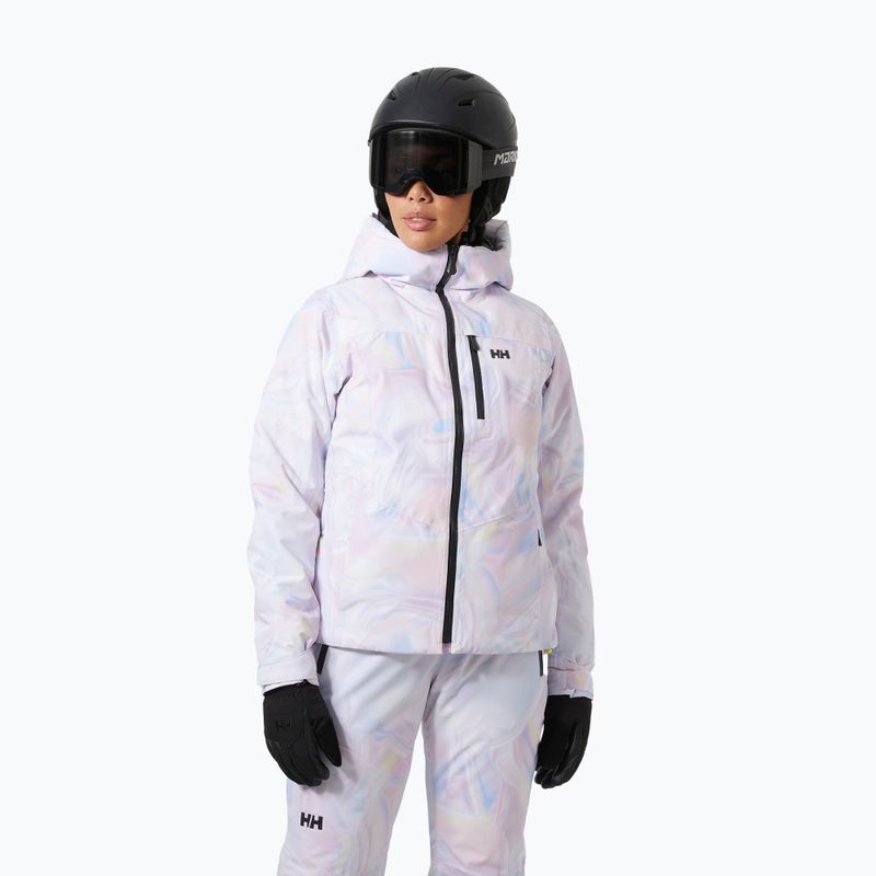 Kurtka narciarska damska Helly Hansen Valdisere 3.0 reflections aop