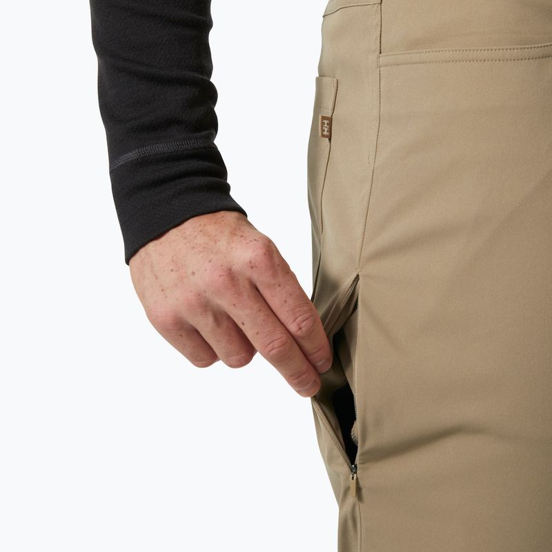Spodnie trekkingowe męskie Helly Hansen Holmen 5 Pocket pebble 4