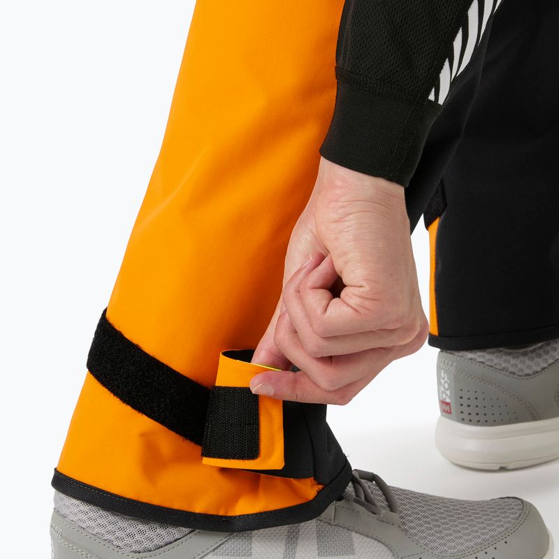 Spodnie żeglarskie męskie Helly Hansen Skagen Offshore Bib ignite orange 5
