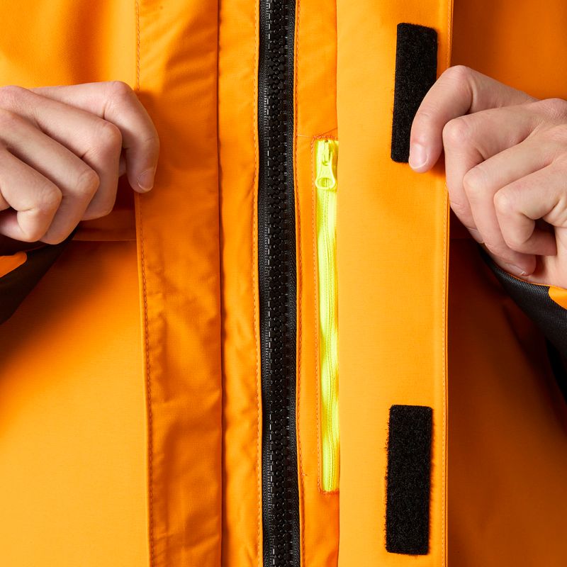 Kurtka żeglarska męska Helly Hansen Skagen Offshore ignite orange 9
