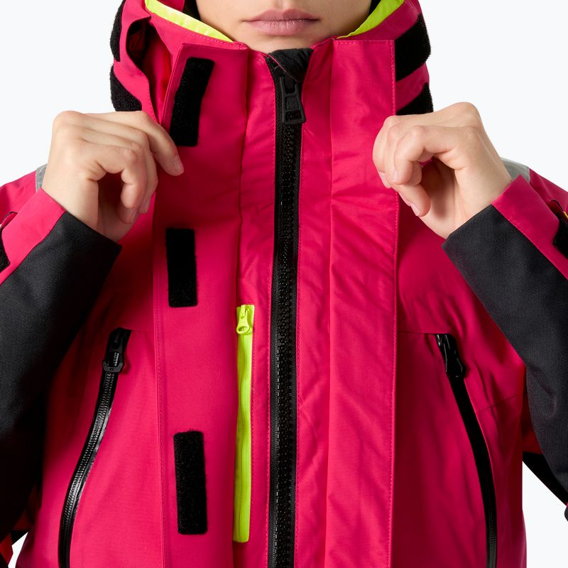 Kurtka żeglarska damska Helly Hansen Skagen Offshore cranberry 5