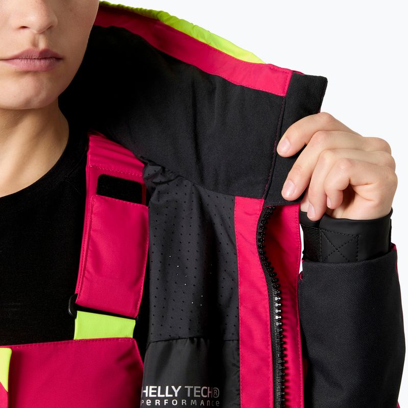 Kurtka żeglarska damska Helly Hansen Skagen Offshore cranberry 10