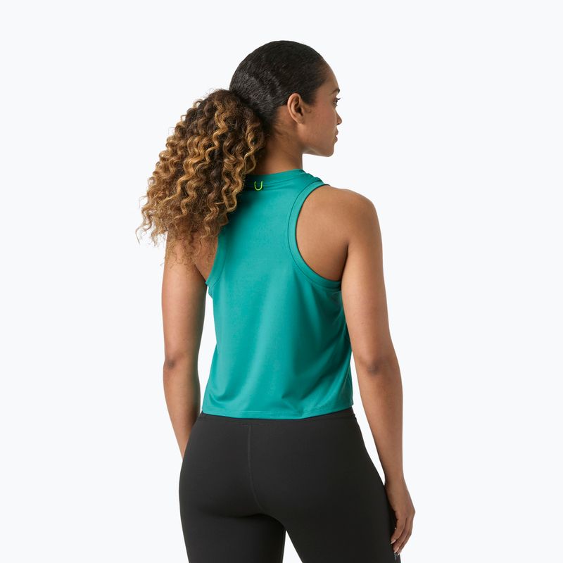 Koszulka damska Helly Hansen Ocean Cropped Tank Top dark mint 2