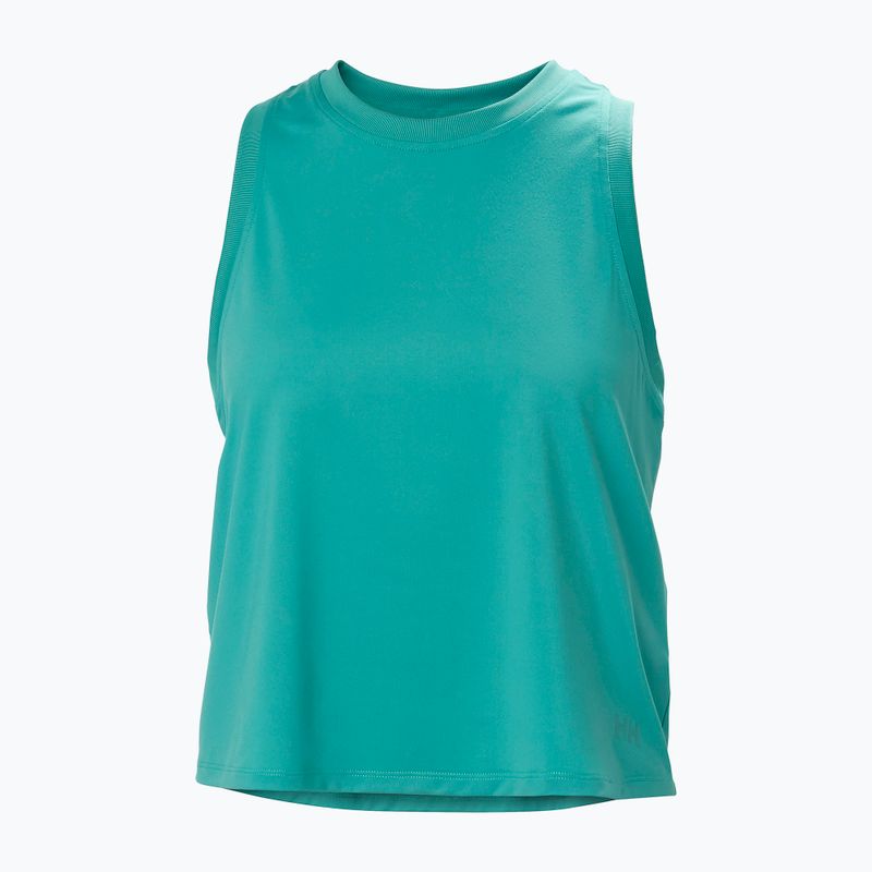 Koszulka damska Helly Hansen Ocean Cropped Tank Top dark mint 5