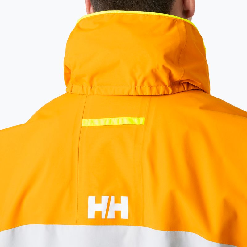 Kurtka żeglarska męska Helly Hansen Pier 4.0 ignite orange 4