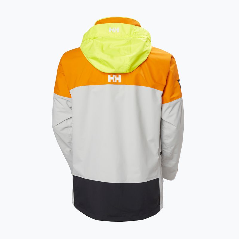 Kurtka żeglarska męska Helly Hansen Pier 4.0 ignite orange 11