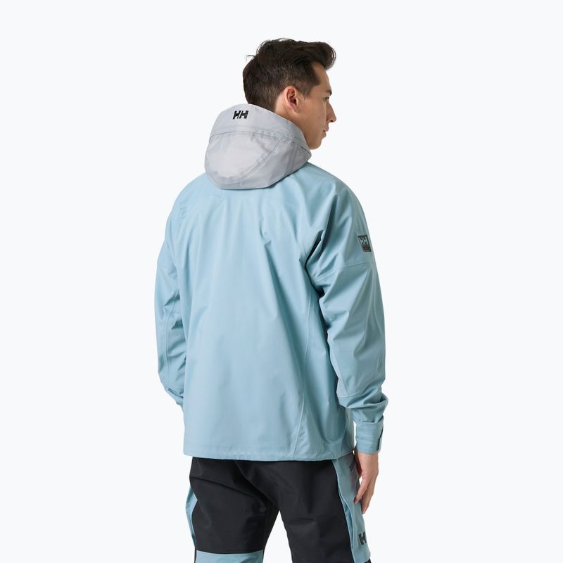 Kurtka żeglarska męska Helly Hansen Hp Foil Flyer windy blue 2
