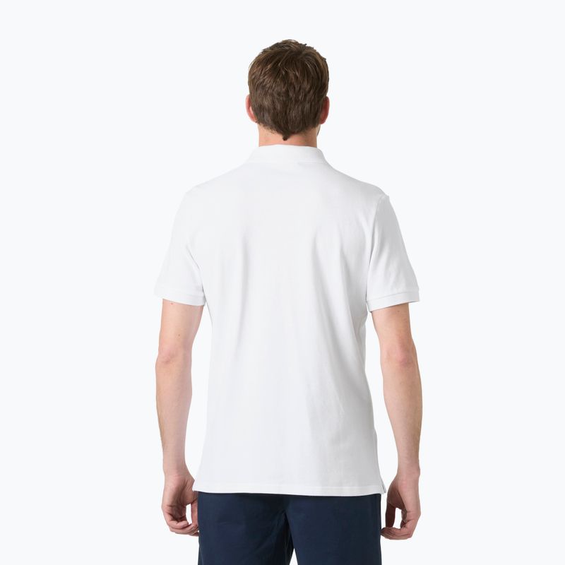 Koszulka polo męska Helly Hansen Crew Polo Pique white 2