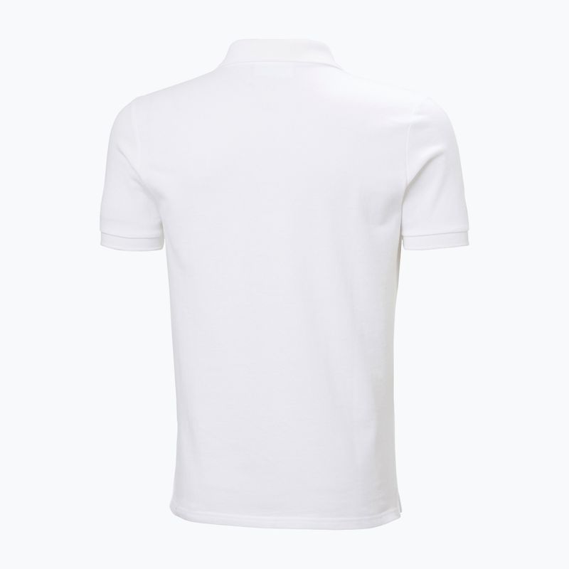 Koszulka polo męska Helly Hansen Crew Polo Pique white 7