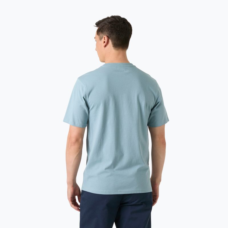 Koszulka męska Helly Hansen Hudson windy blue 2
