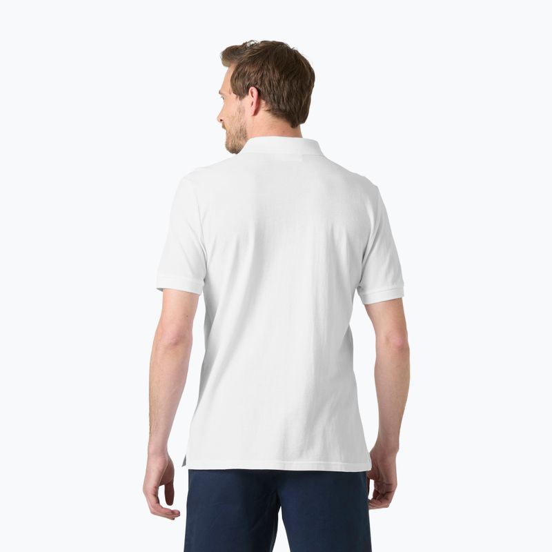 Koszulka polo męska Helly Hansen Elba Fitted Polo white 2