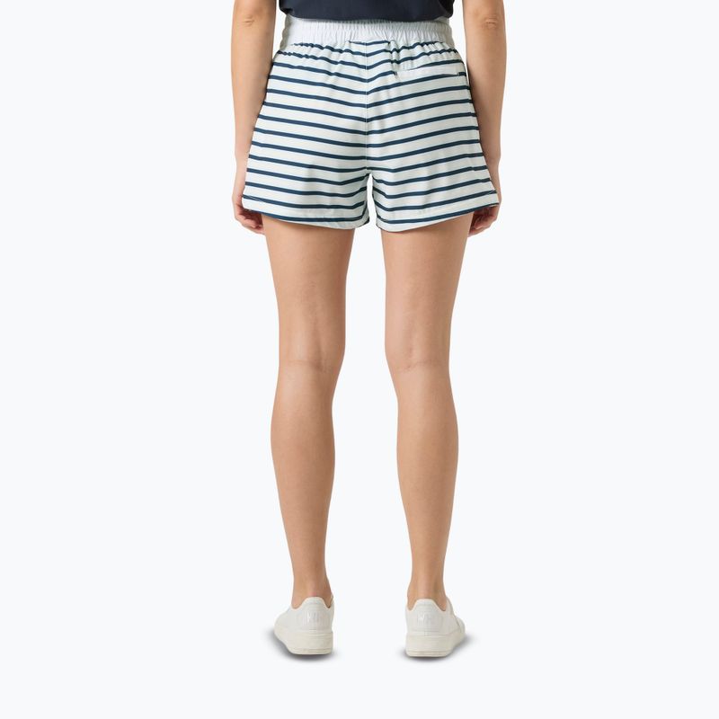 Spodenki żeglarskie damskie Helly Hansen Thalia 4" white navy stripe 2