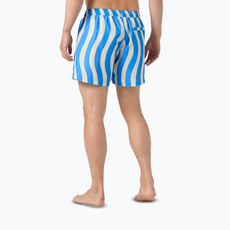 Spodenki żeglarskie męskie Helly Hansen Newport Trunk 4.5" ultra blue floating stripe 2
