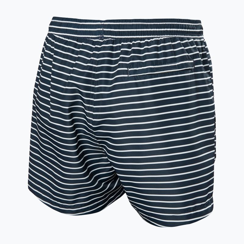 Spodenki żeglarskie męskie Helly Hansen Newport Trunk 4.5" navy stripe aop 6