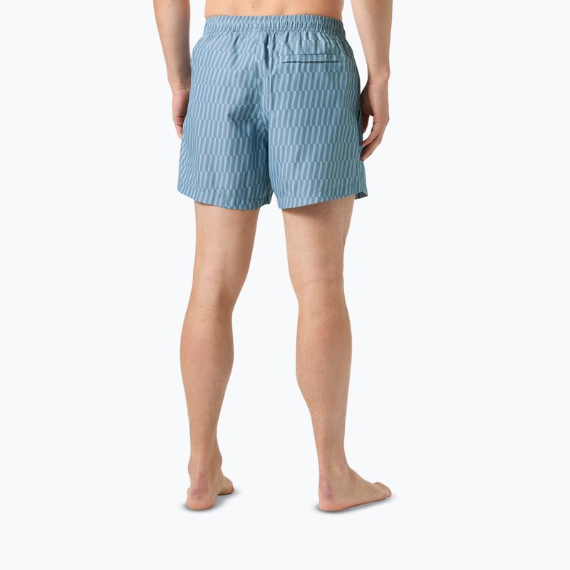 Spodenki żeglarskie męskie Helly Hansen Newport Trunk 4.5" washed navy offset stripe 2