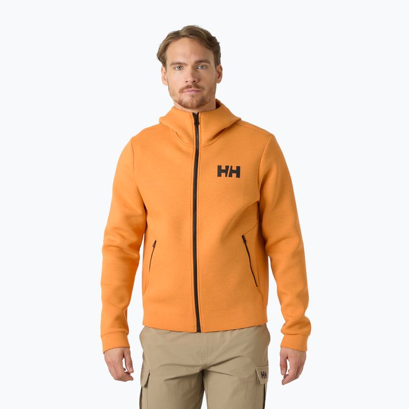 Bluza żeglarska męska Helly Hansen HP Ocean Full Zip 2.0 ignite orange