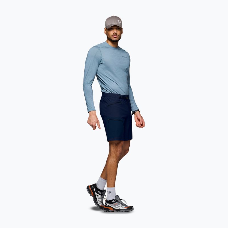 Spodenki trekkingowe męskie NORRONA Falketind Flex 1 Light indigo night 4