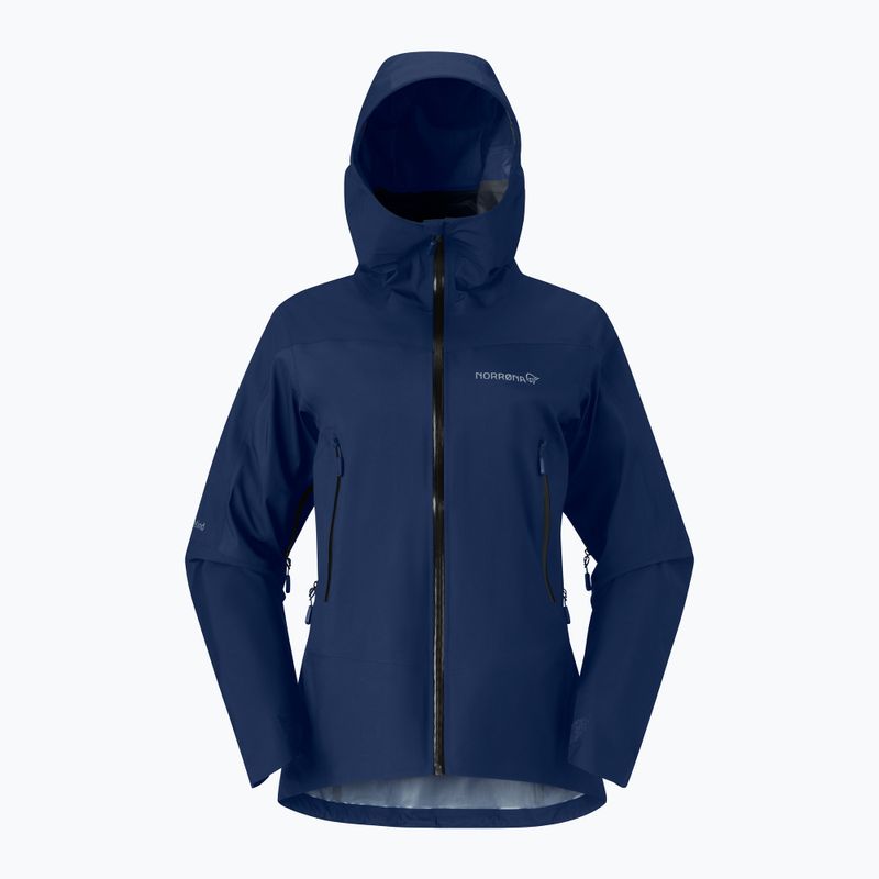 Kurtka przeciwdeszczowa damska NORRONA Falketind Gore-Tex indigo night 5
