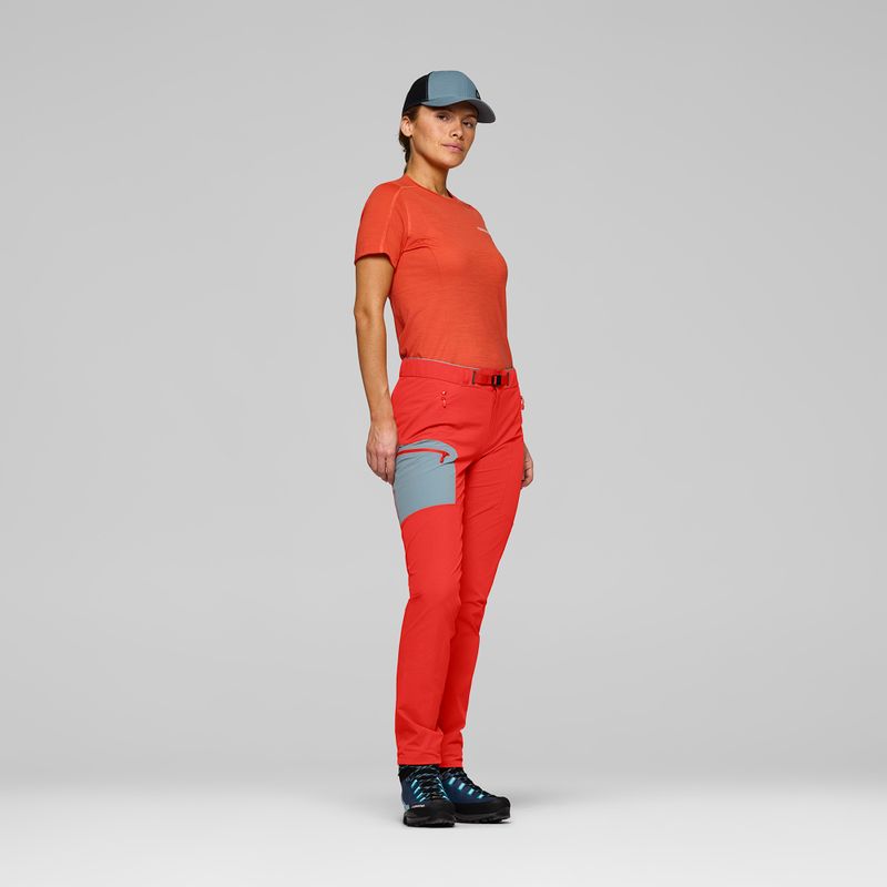 Spodnie trekkingowe damskie NORRONA Falketind Flex1 Light aura orange 4