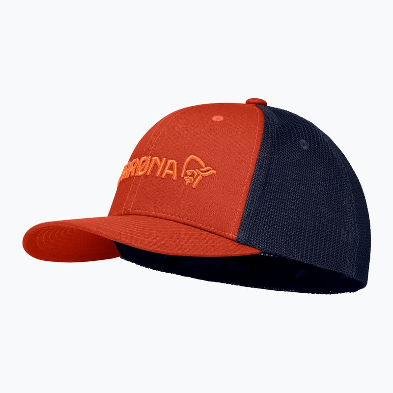 Czapka z daszkiem NORRONA Flexfit 3D gold flame
