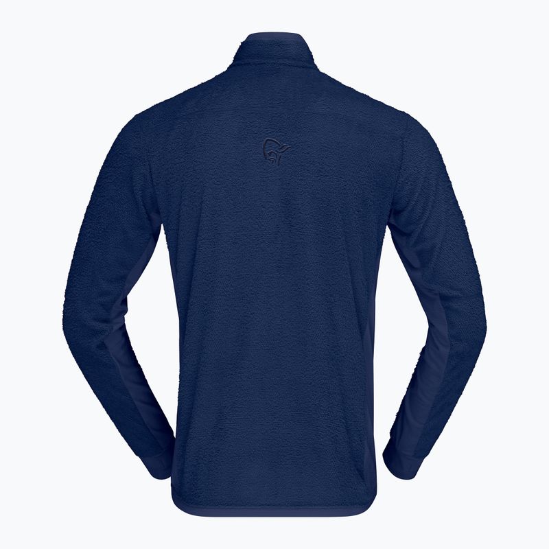 Bluza polarowa męska NORRONA Falketind Warm1 Active indigo night 6