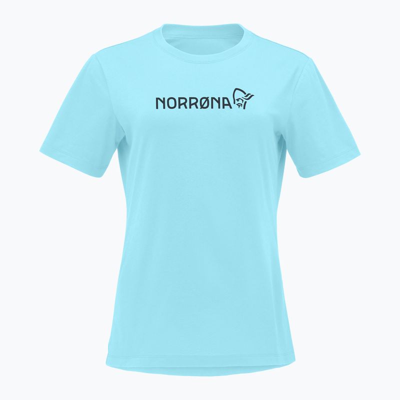 Koszulka damska NORRONA Cotton Norrøna Viking aqua haze 4