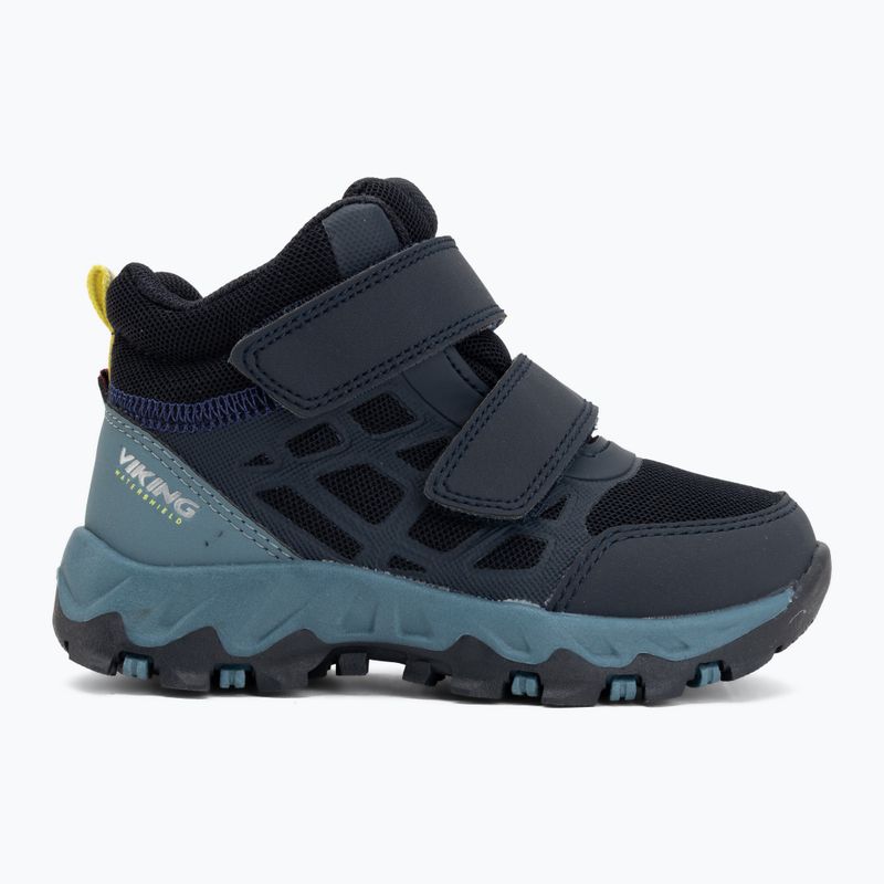 Buty dziecięce Viking Footwear Track Mid 2V Waterproof navy/demin 2
