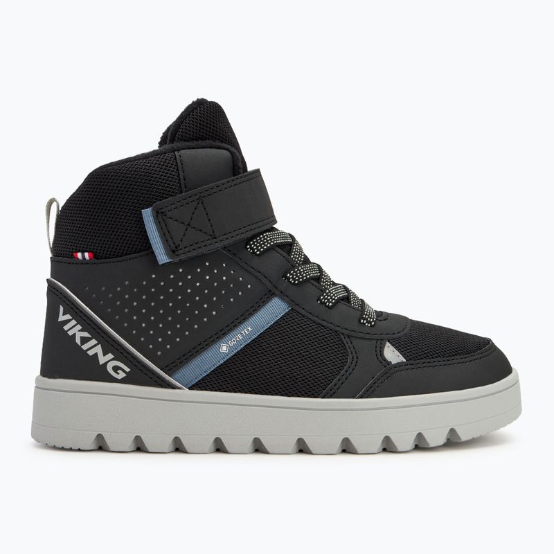 Buty dziecięce Viking Footwear Fleek Warm GTX 1V black/charcoal 2