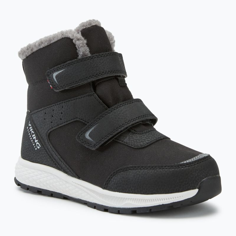Śniegowce dziecięce Viking Footwear Equip Warm Waterproof 2V black/grey