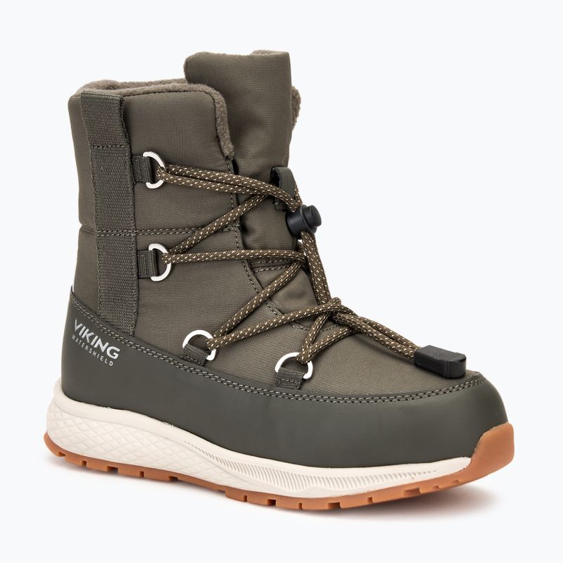 Śniegowce dziecięce Viking Footwear Equip Warm Waterproof SL olive