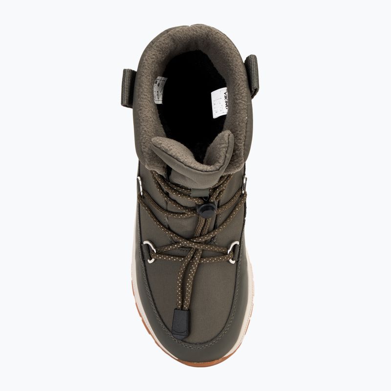 Śniegowce dziecięce Viking Footwear Equip Warm Waterproof SL olive 5