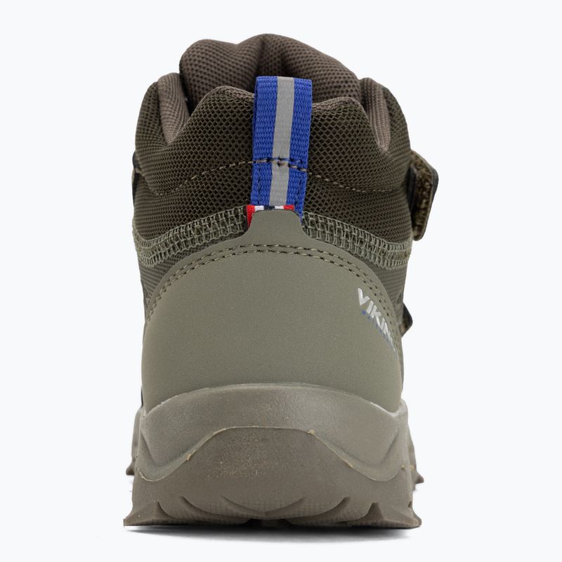 Buty dziecięce Viking Footwear Track Mid 2V Waterproot olive 6