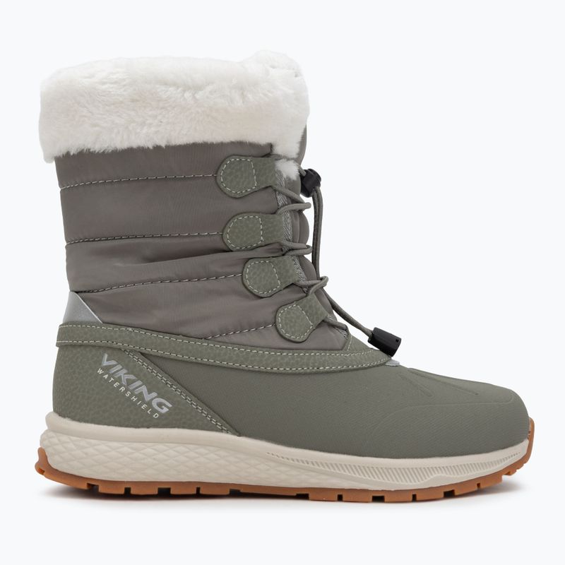 Śniegowce dziecięce Viking Footwear Equip Warm Waterproof Zip olive 2