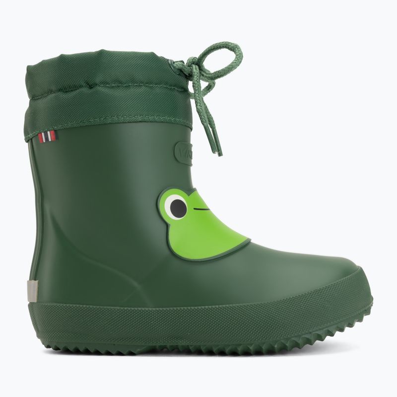 Kalosze dziecięce Viking Footwear Alv Indie Print green 2