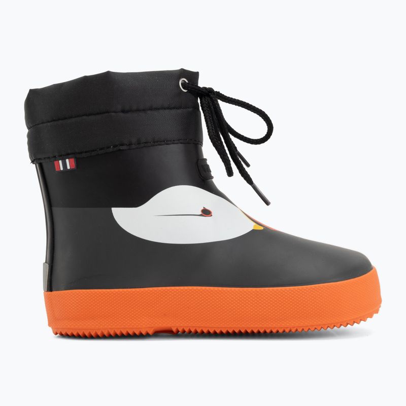 Kalosze dziecięce Viking Footwear Alv Barefoot Paw Print black 2