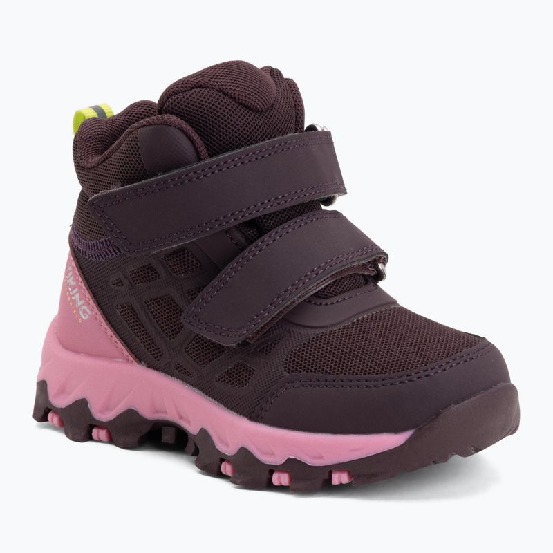 Buty dziecięce Viking Footwear Track Mid 2V Waterproof plum/multi