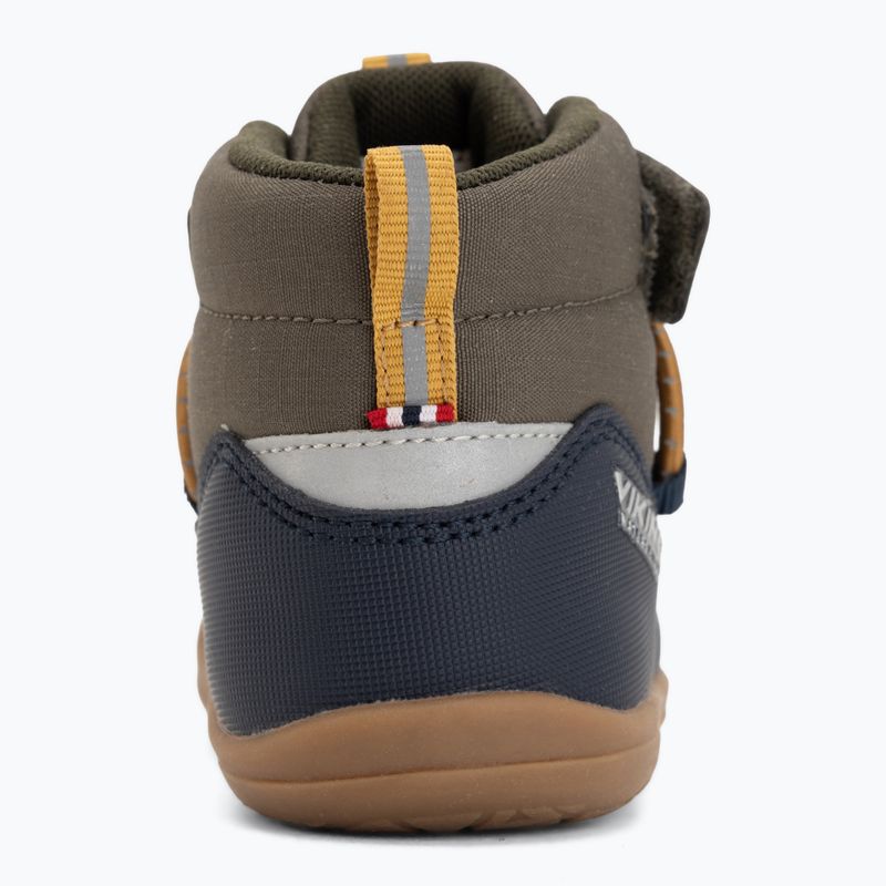 Buty barefoot dziecięce Viking Footwear Birch Barefoot Mid 1V Waterproof navy/olive 6