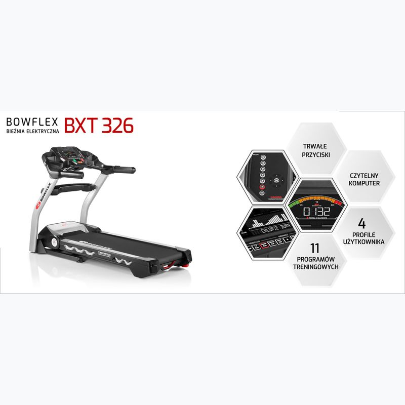 Bieżnia elektryczna Bowflex BXT326 13