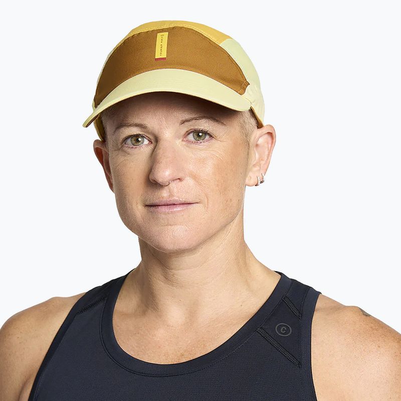 Czapka z daszkiem Ciele Athletics FSTCap SC Comp IconicVC dark ochre/sulfur 5