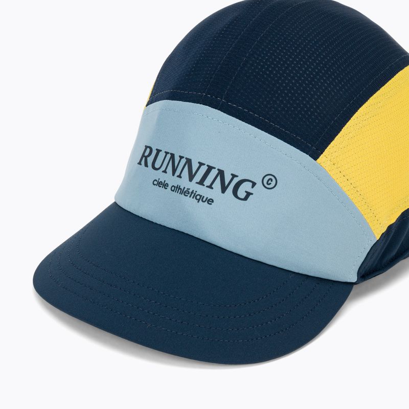 Czapka z daszkiem Ciele Athletics FSTCapSC Comp RunningC chambray/sulfur 3