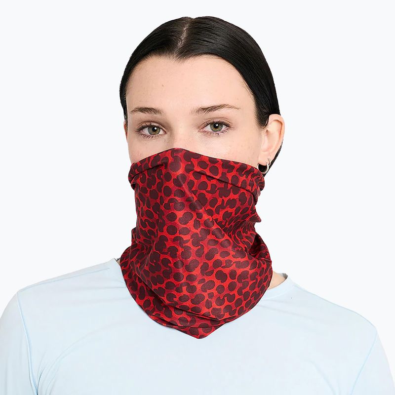 Komin Ciele Athletics BFCollar All Over Dotra merlot 2