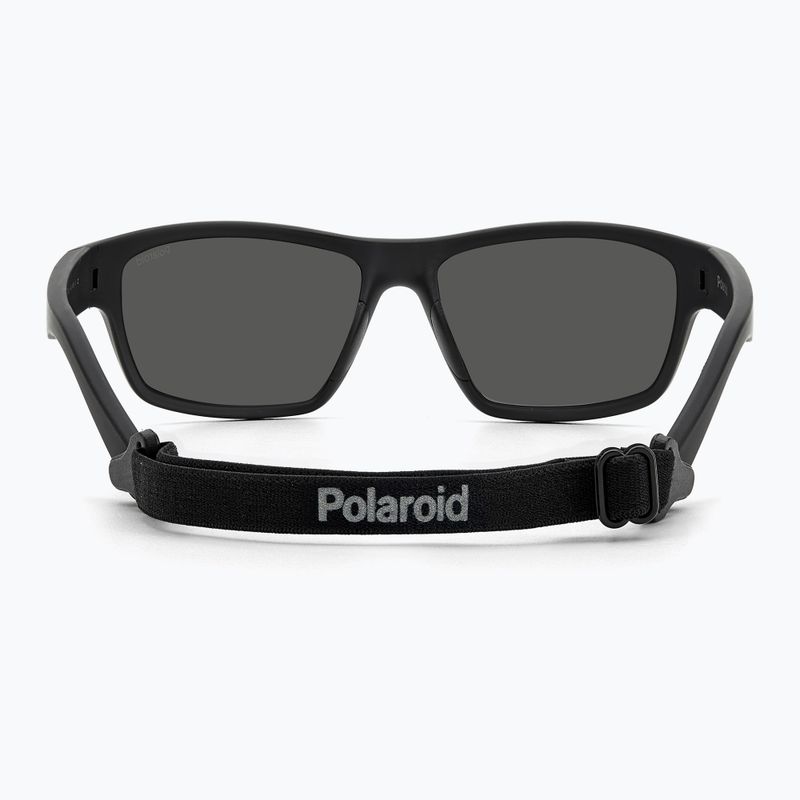 Okulary przeciwsłoneczne Polaroid PLD 7037/S matte black/grey polarized 5