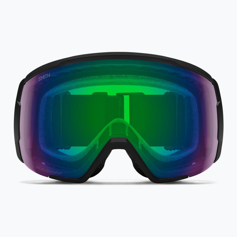 Gogle narciarskie Smith Proxy black/ chromapop everyday green mirror 6
