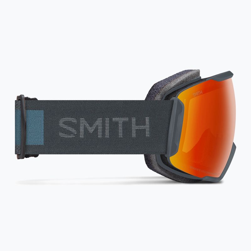 Gogle narciarskie Smith Sequence OTG S2 slate/chromapop everyday red mirror 5