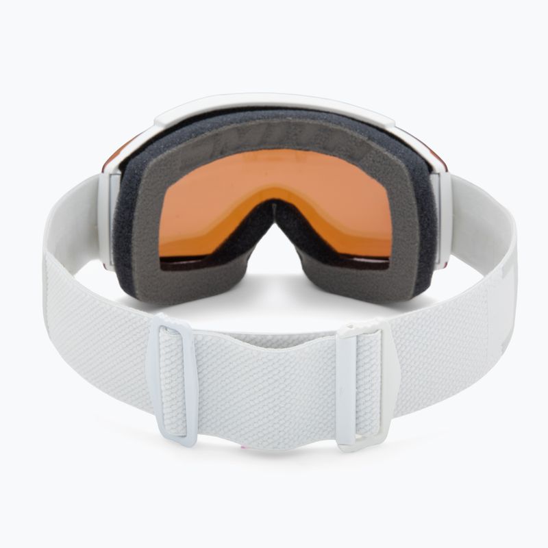 Gogle narciarskie Smith Squad white vapor/chromapop everyday violet mirror/clear 3
