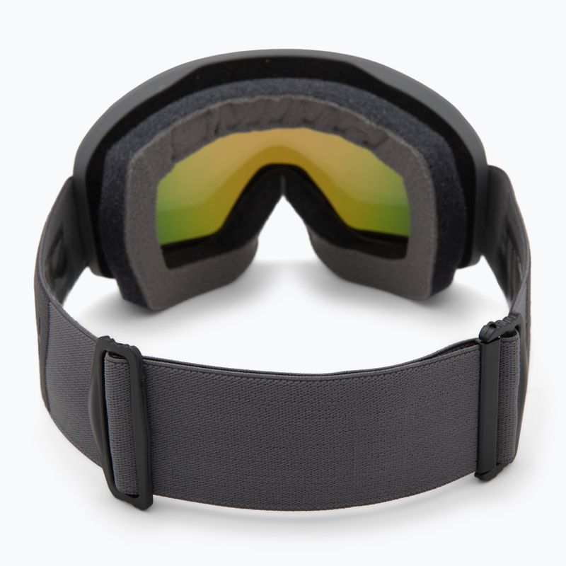 Gogle narciarskie Smith Blazer slate/red sol-x mirror 3