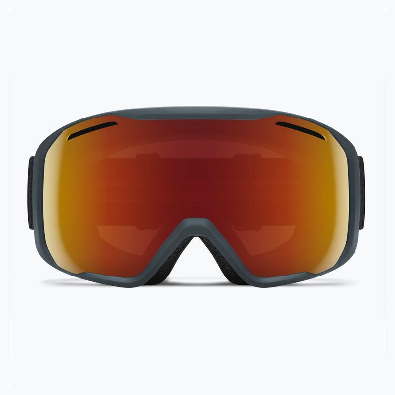 Gogle narciarskie Smith Blazer slate/red sol-x mirror 6