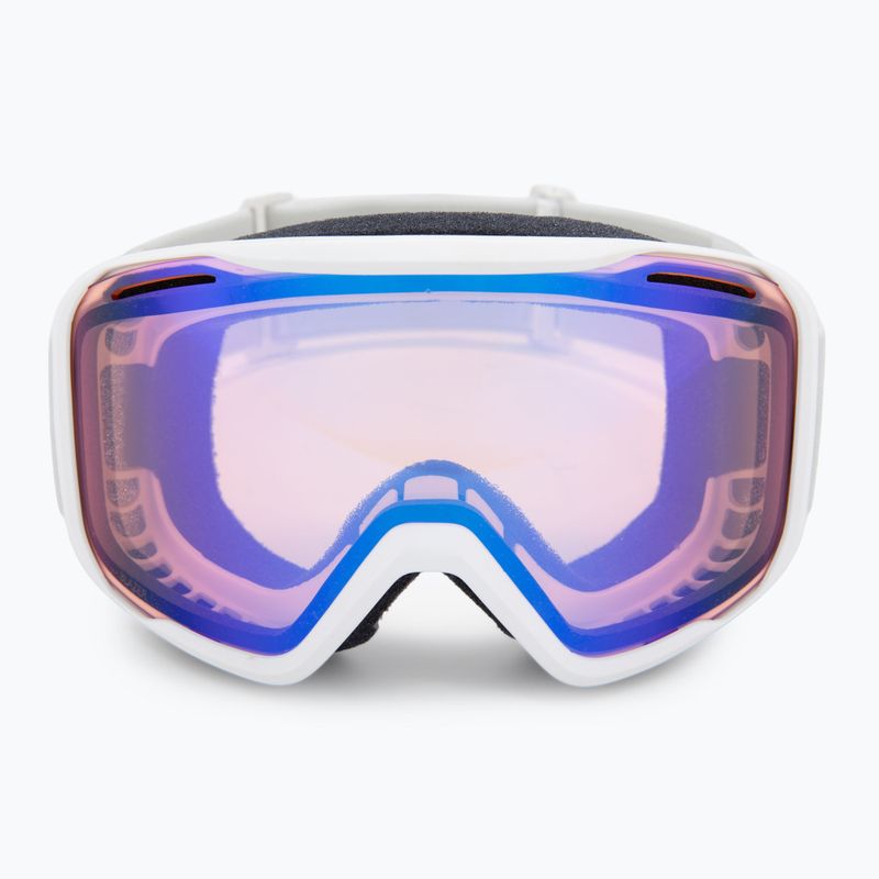 Gogle narciarskie Smith Blazer white/blue sensor mirror 2
