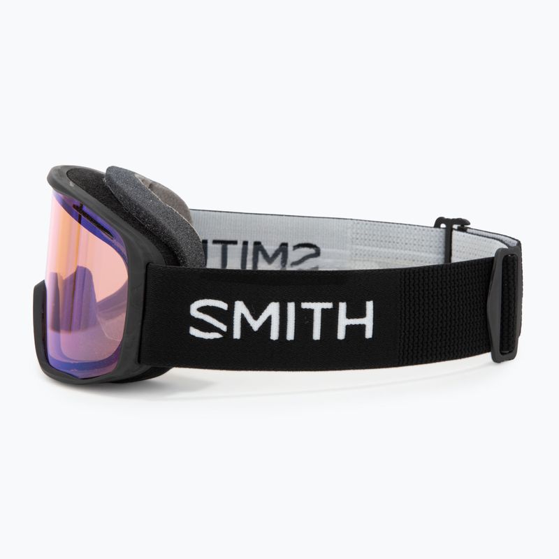 Gogle narciarskie Smith Rally black/blue sensor mirror 4